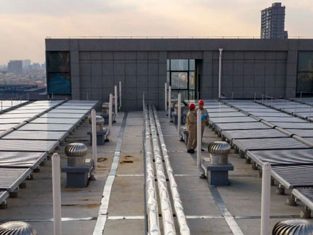 工厂宿舍热水工程解决方案