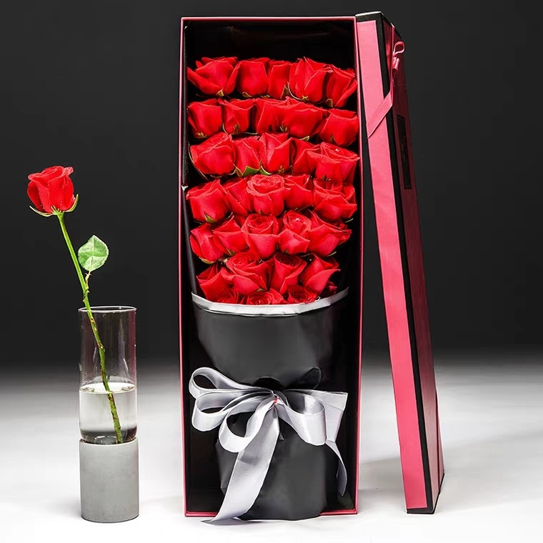 一网情深 33朵精品红玫瑰花礼