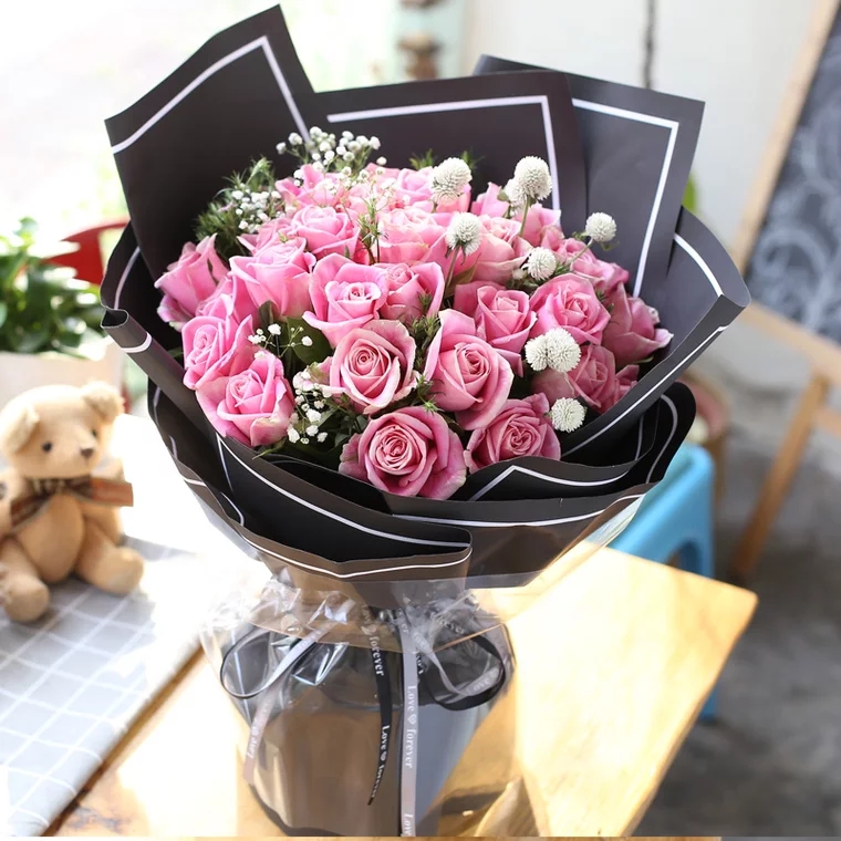 爱的纪念-33朵玫瑰花精美包装