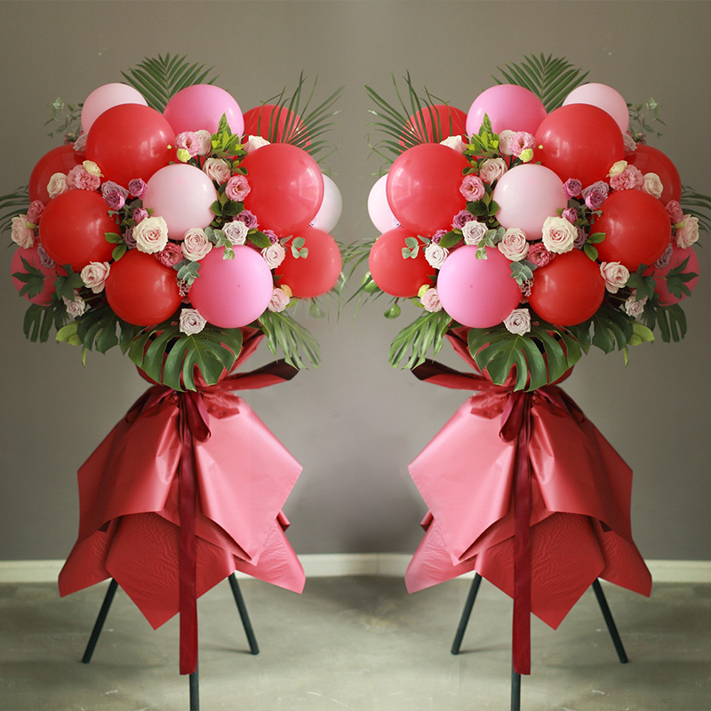 客似云来-网红气球开业花篮 0