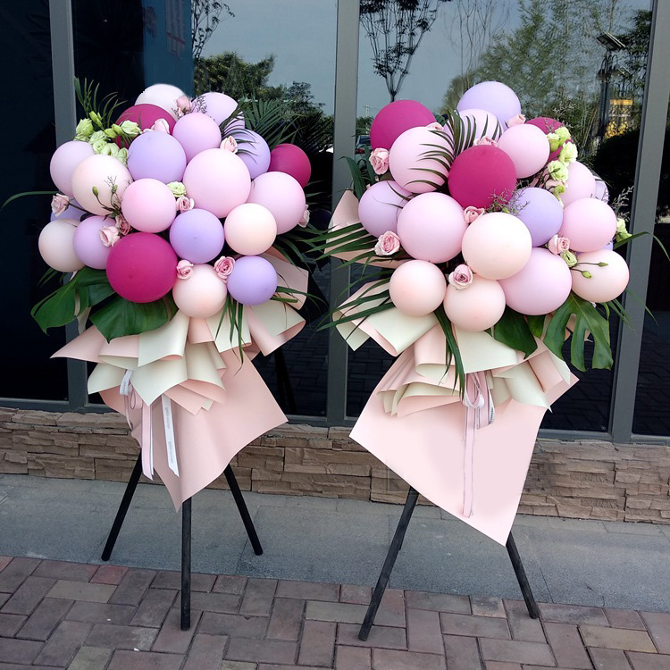 兴旺发达-网红气球开业花篮 043