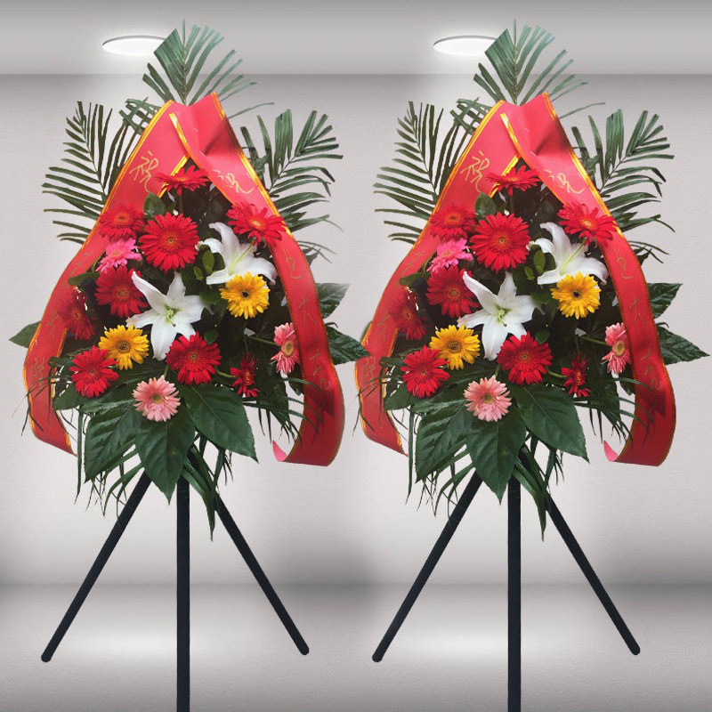 【八方来财】开业花篮开张花篮庆典花篮1个