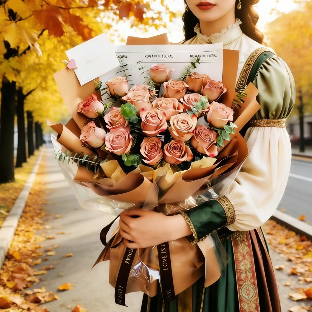 兰亭序曲/网红花束情人节19朵