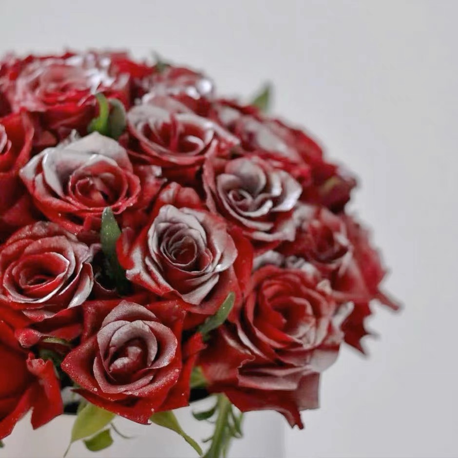 银河玫瑰花1枝 单只拉普然极光