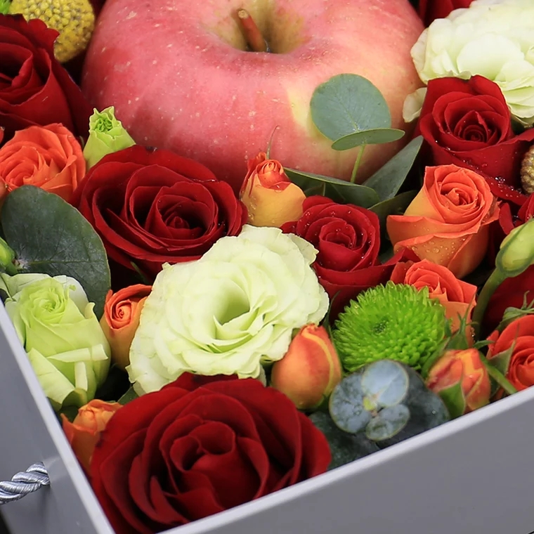 缘份-11朵红玫瑰花圣诞精选礼