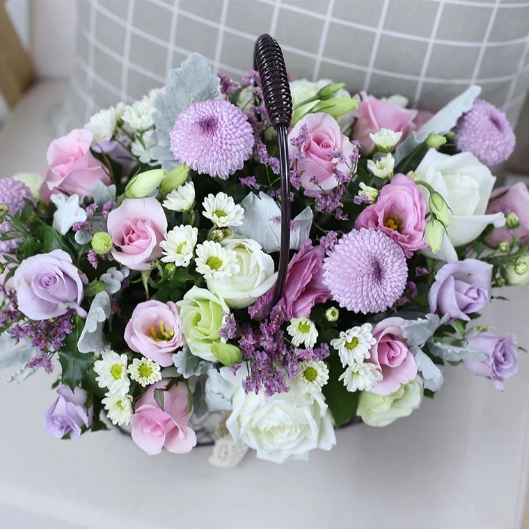 你的香气——私人定制手提花篮