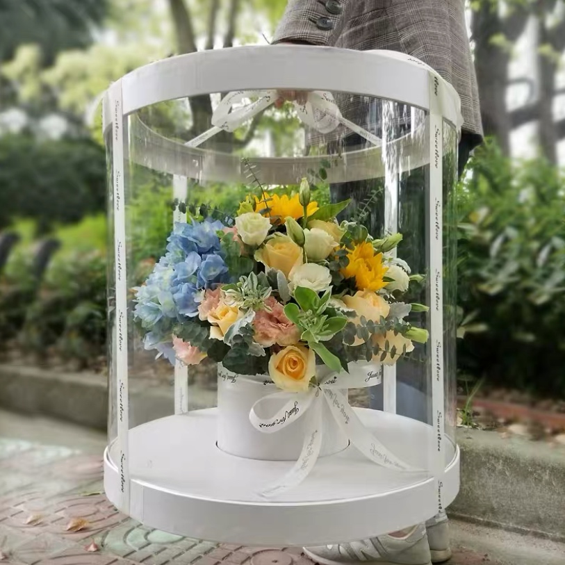 春风十里-豪华360全景高端鲜花礼盒