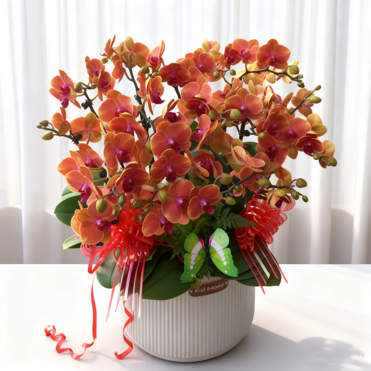 蝴蝶兰盆栽 1510-13 黄