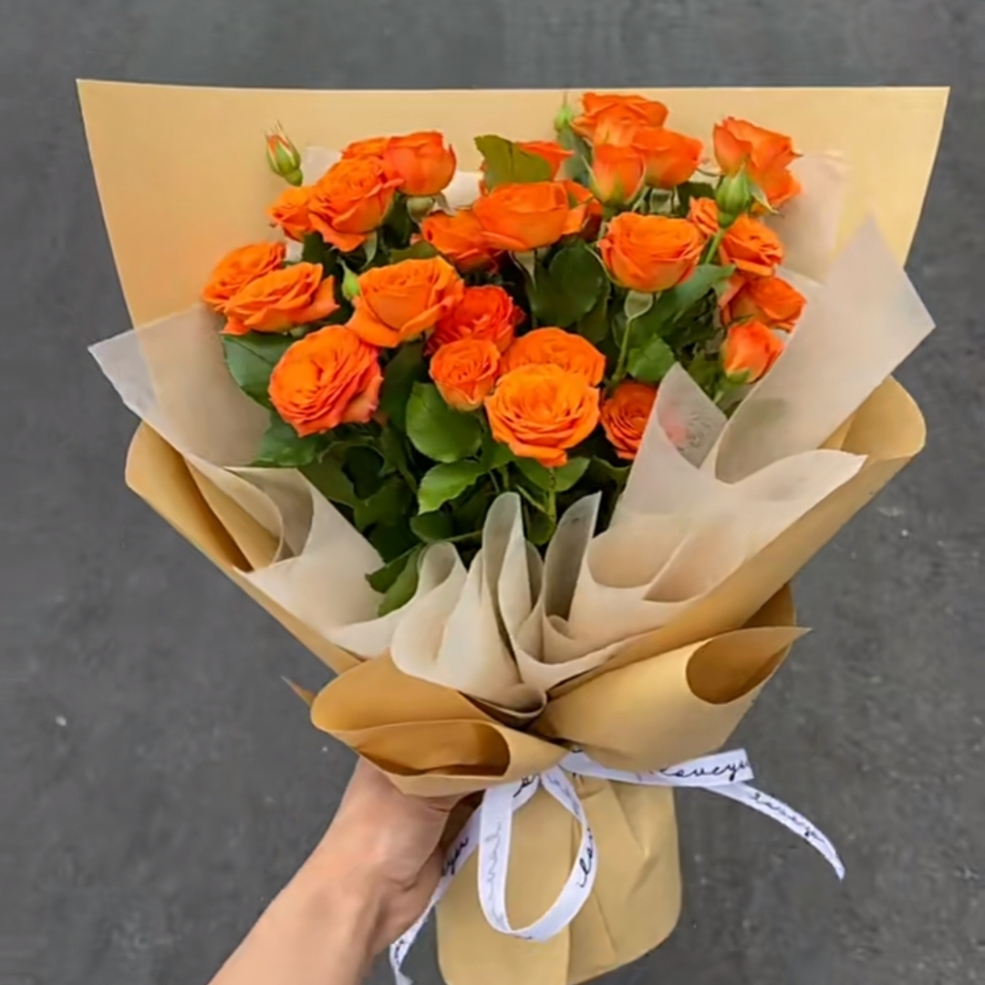 美好祝福/6枝多头玫瑰花（多头