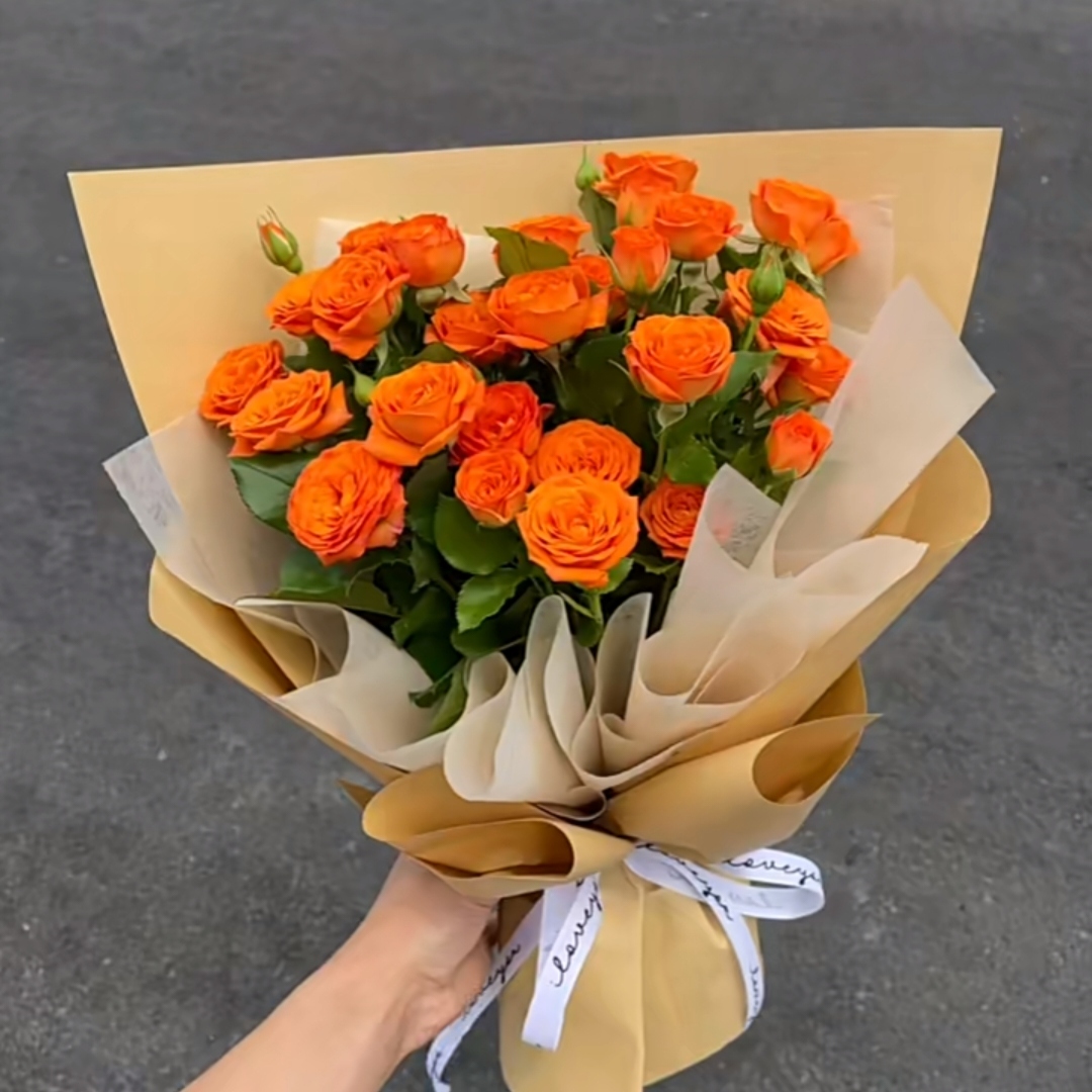 美好祝福/6枝多头玫瑰花（多头