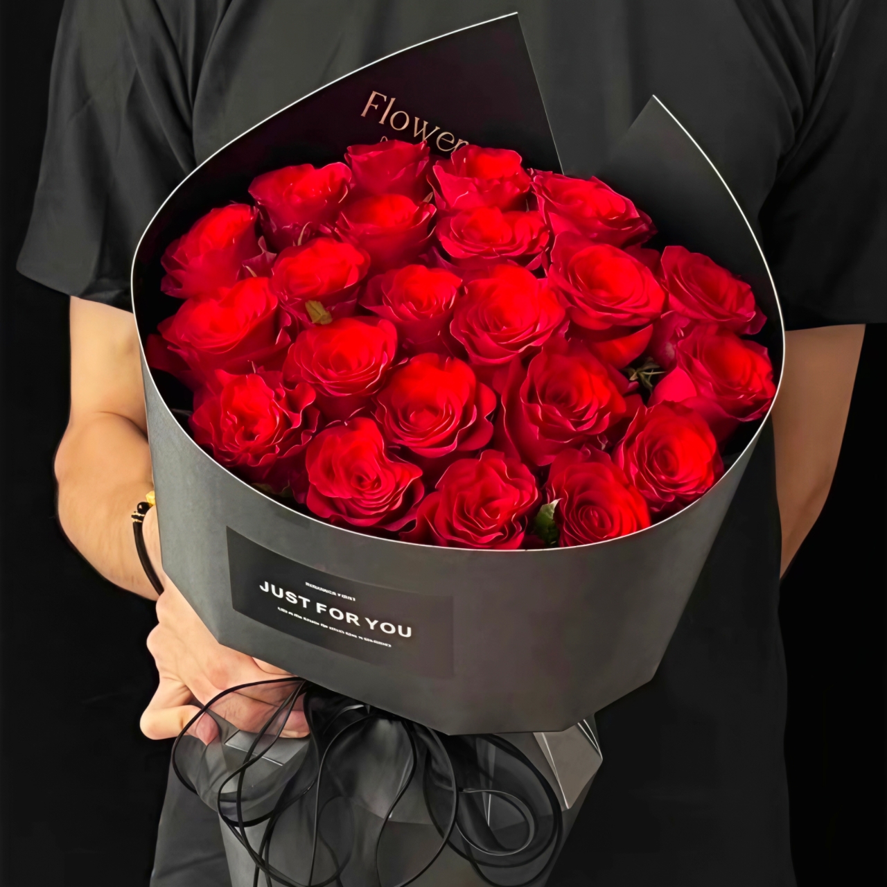 成双成对/22朵红色玫瑰花精美