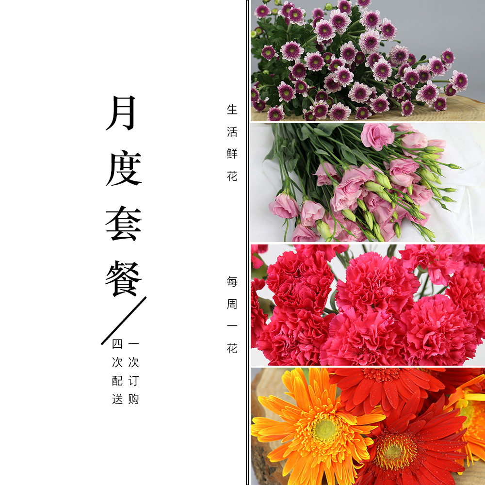 特惠套餐|每周一束|总共4束