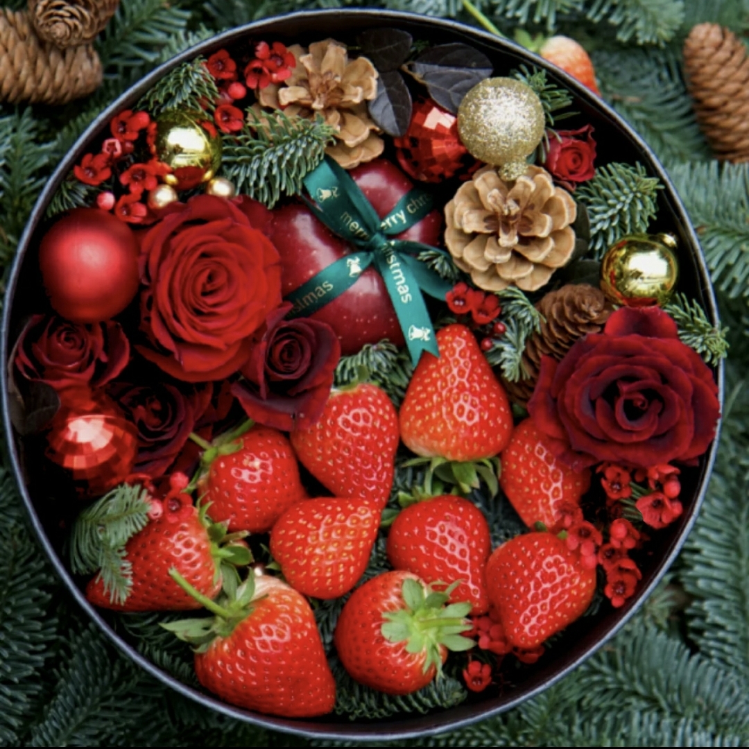 十全十美-精选草莓10颗,苹果