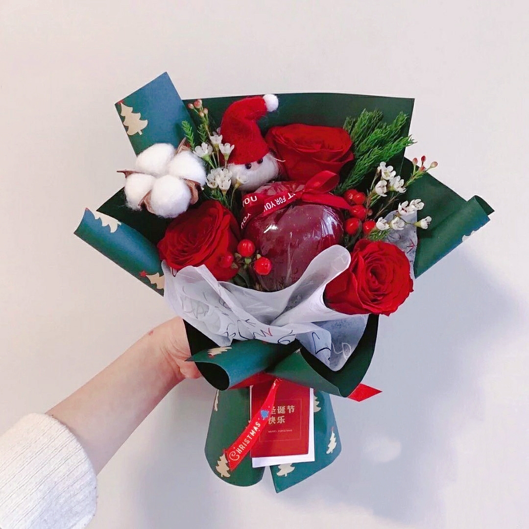 如沐春风-圣诞定制新品，花艺师