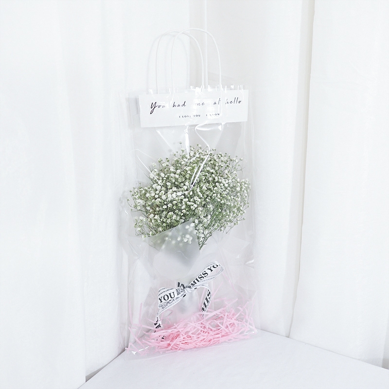 繁星-白色满天星精美花束配礼品