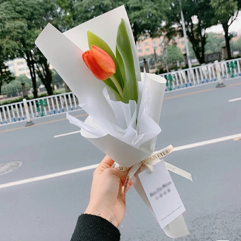 单只郁金香精美包装