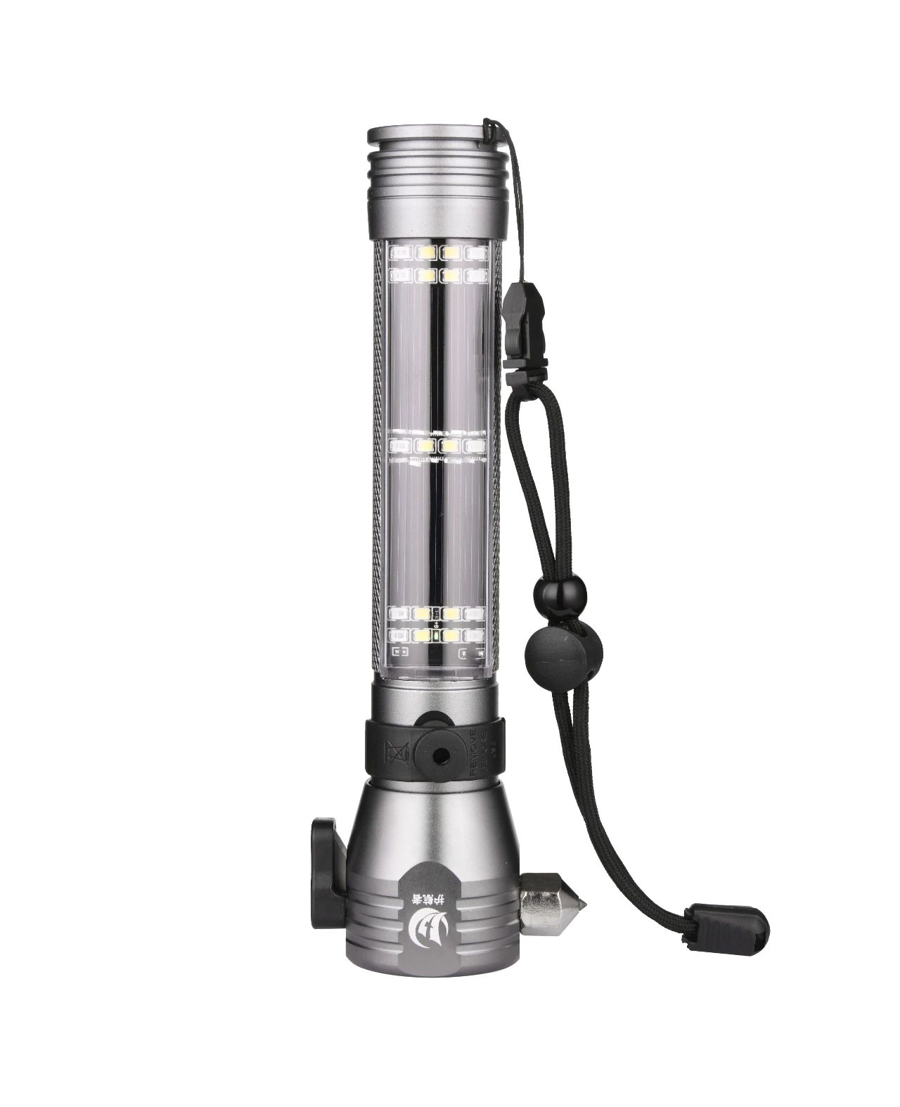 多功能太阳能应急安全锤