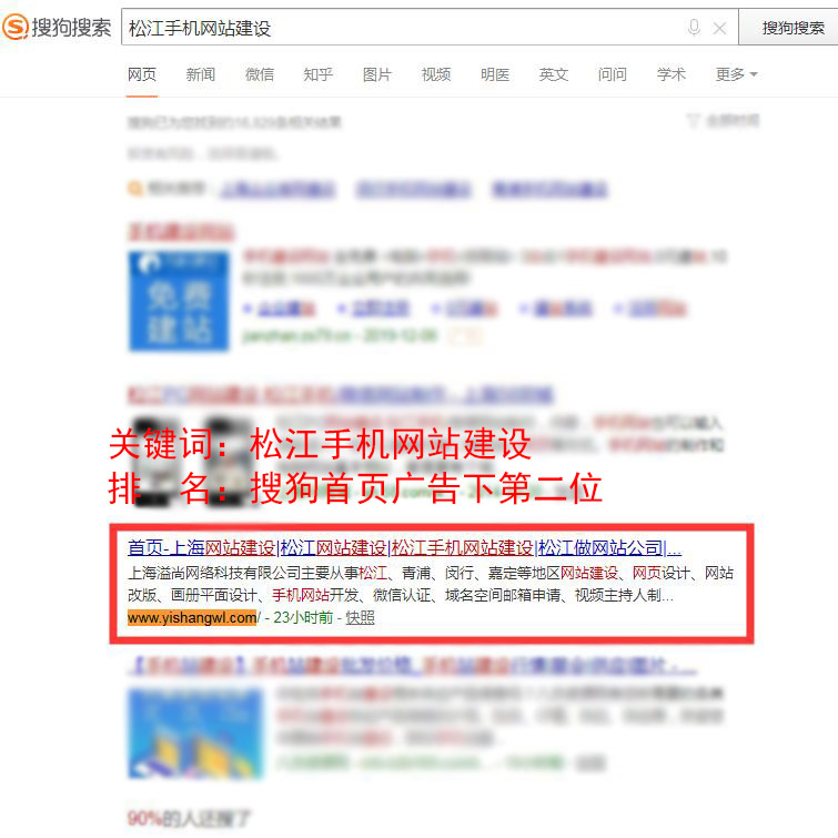 网站优化案列-网站建设