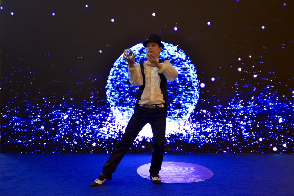 水晶球表演