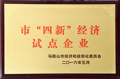 马鞍山市“四新”经济试点企业