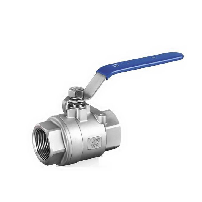 2-pcs ball valve thread end