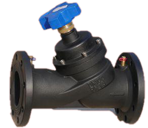 Digital balancing valve  with balancing device