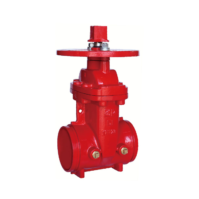 300psi non-rising grooved gate valve