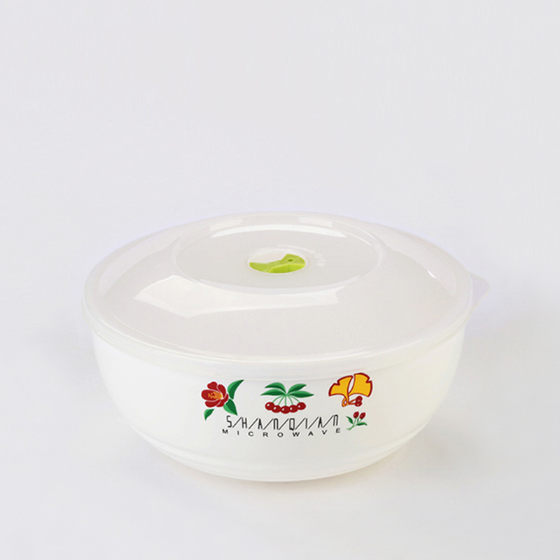 中號(hào)微波加熱帶蓋碗