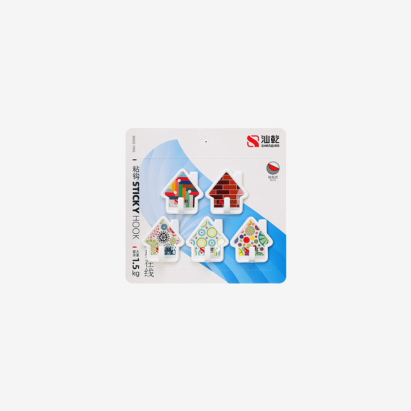 精装小屋形粘勾