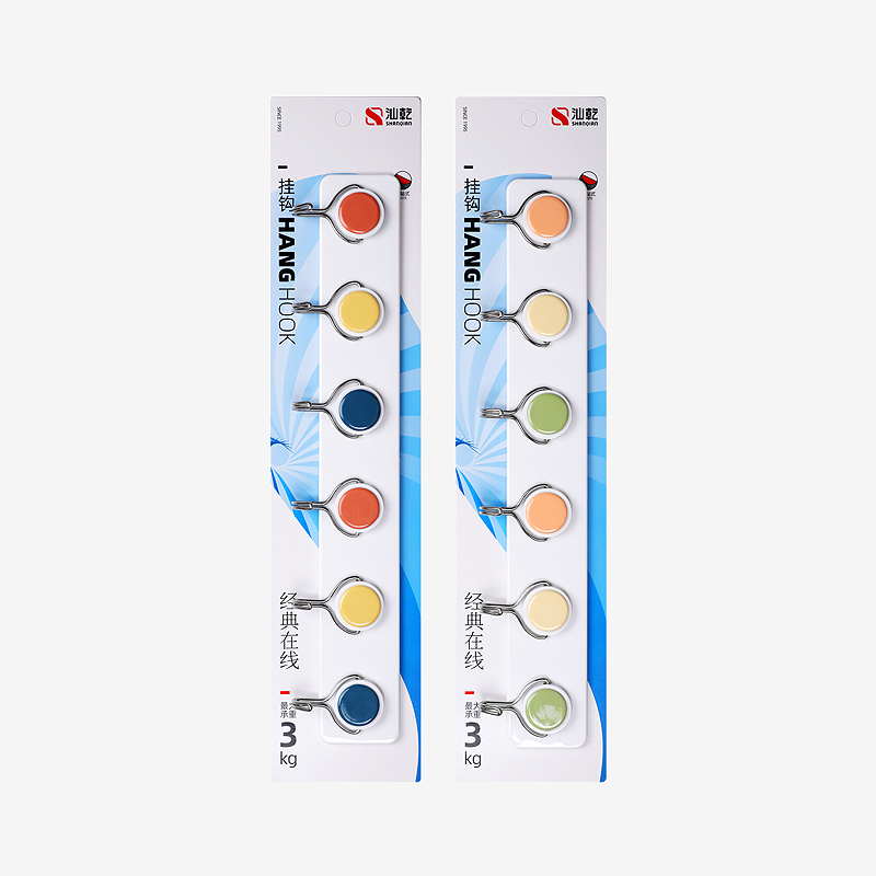 六头强力粘勾（钢勾）