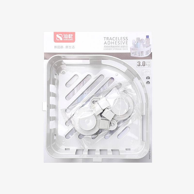 無(wú)痕轉角收納架