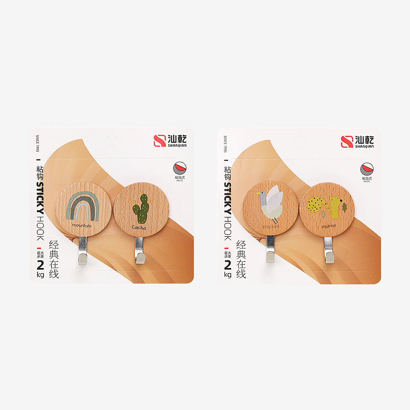 汕乾8571實(shí)木粘鉤