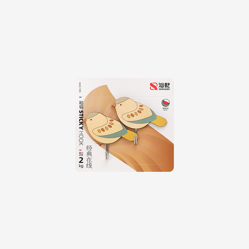 汕乾8630創(chuàng  )意木粘鉤