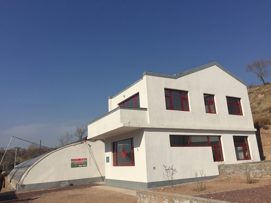 裝配式建筑體系→杏花溝展示房