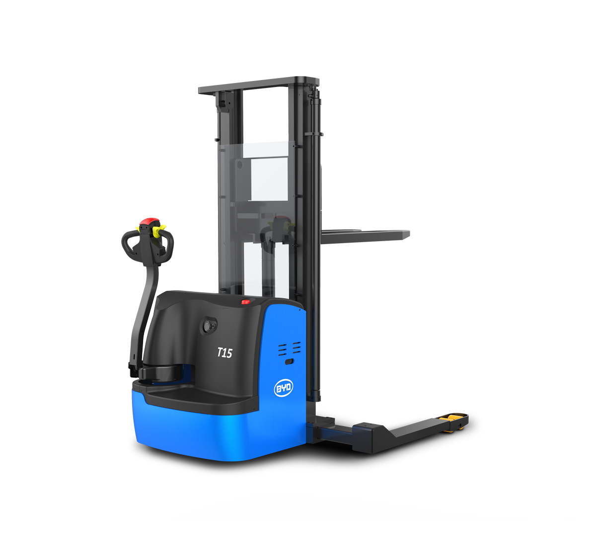 1.5T宽支腿步行式托盘堆垛车