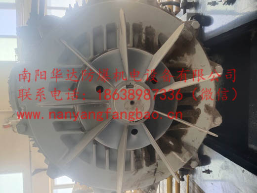 风叶损坏的南阳防爆电机