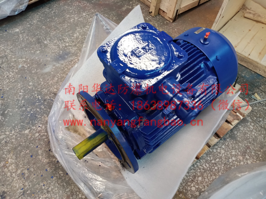 带方形接线盒的南阳防爆电机