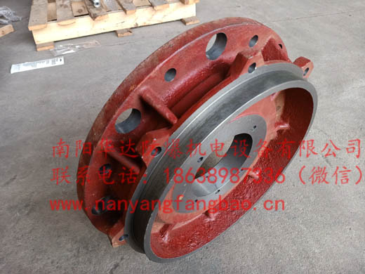 南阳防爆低压电机端盖1