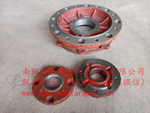 南阳防爆YBX3-225M-4 45kW电机法兰端盖内外油盖