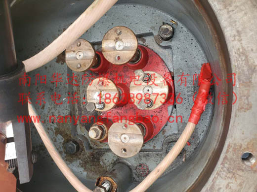 南阳防爆YB3电机接线盒内部照片