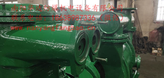 缺失喇叭嘴的南阳防爆电机照片2