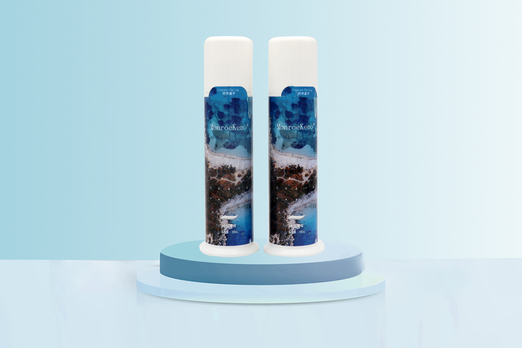 MonroeKeno海盐牙膏