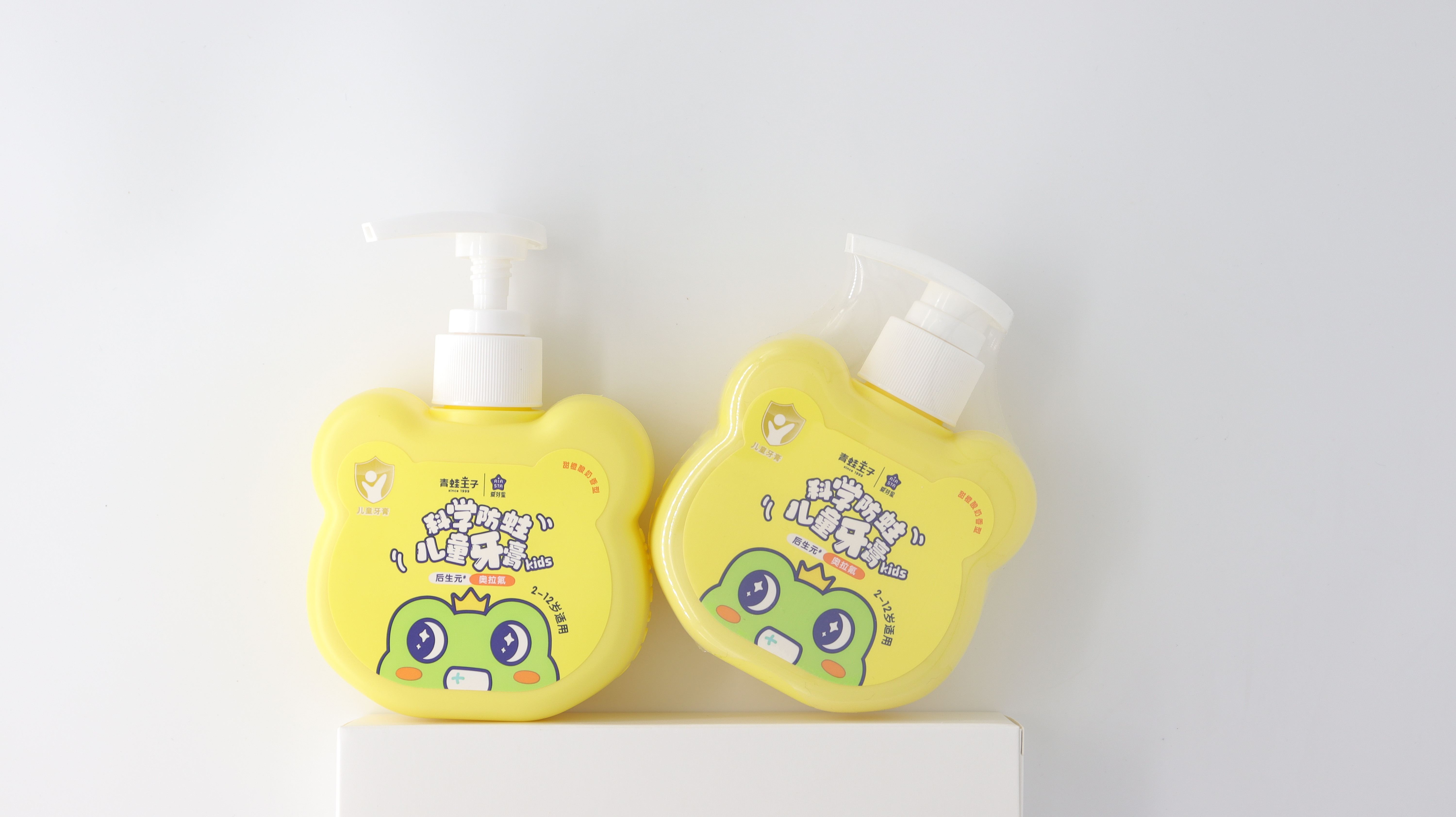 青蛙王子科学防蛀儿童牙膏（甜橙酸奶香型）