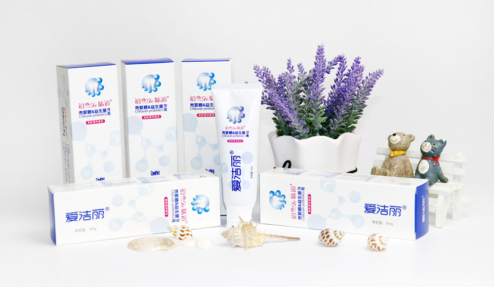 壳聚糖&益生菌牙膏