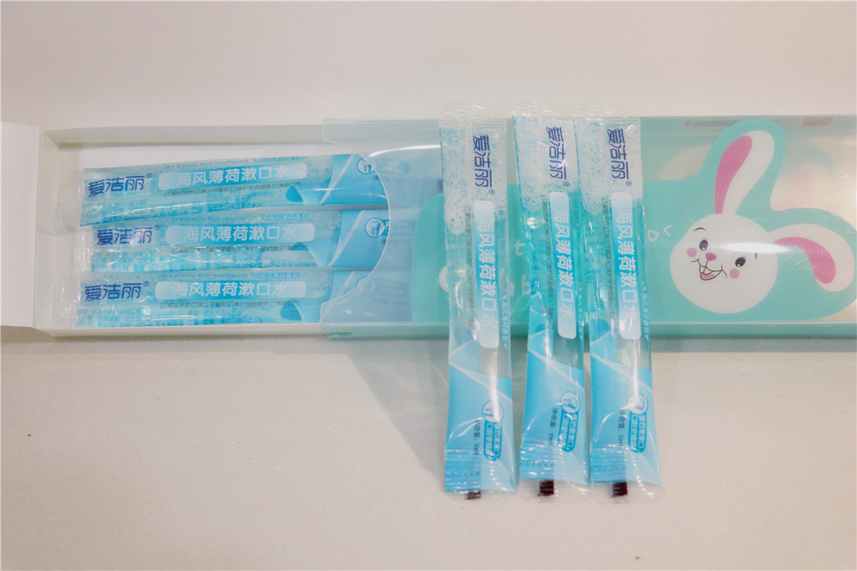 爱洁丽袋装漱口水