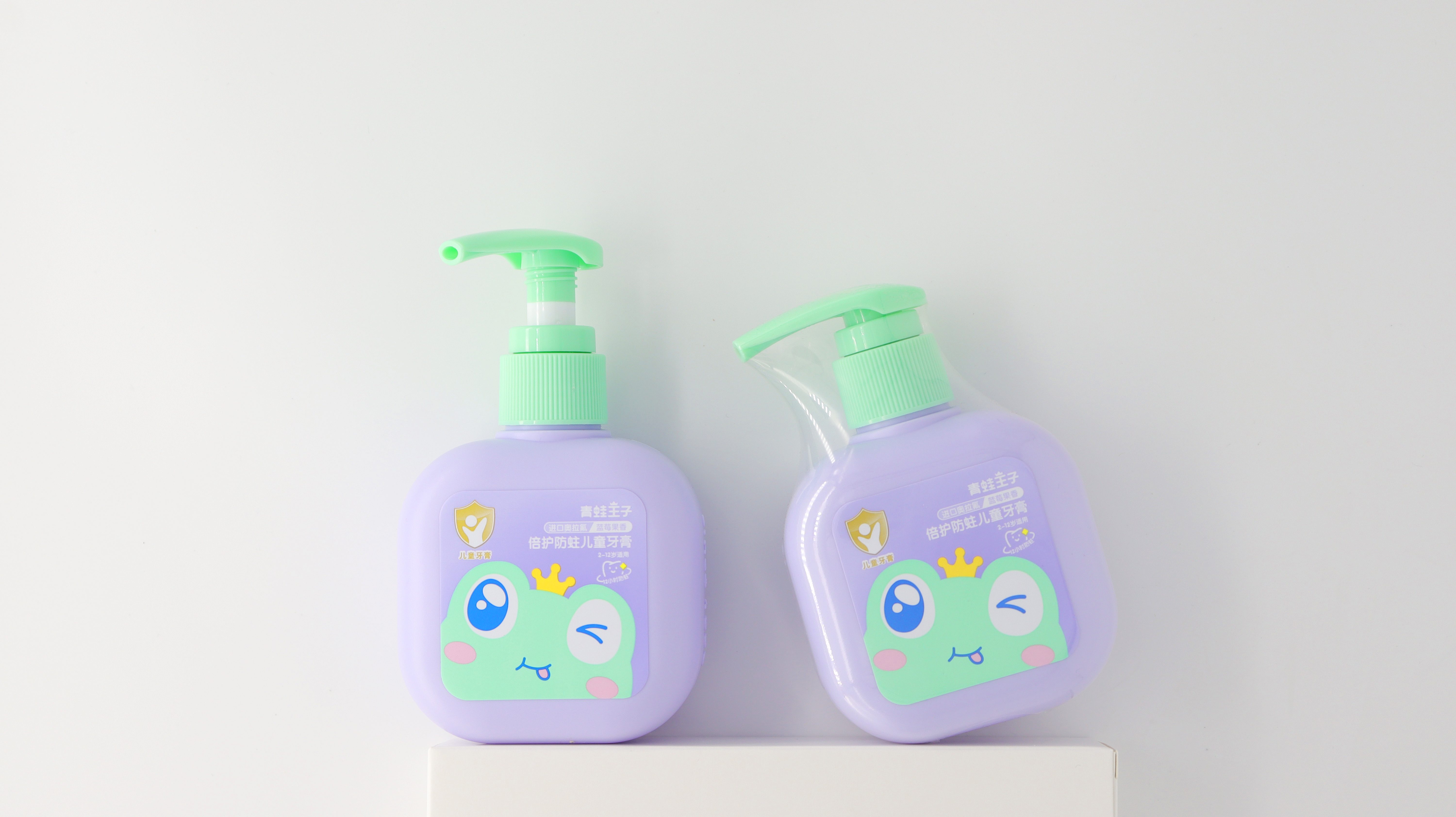 青蛙王子倍护防蛀儿童牙膏（蓝莓果香）