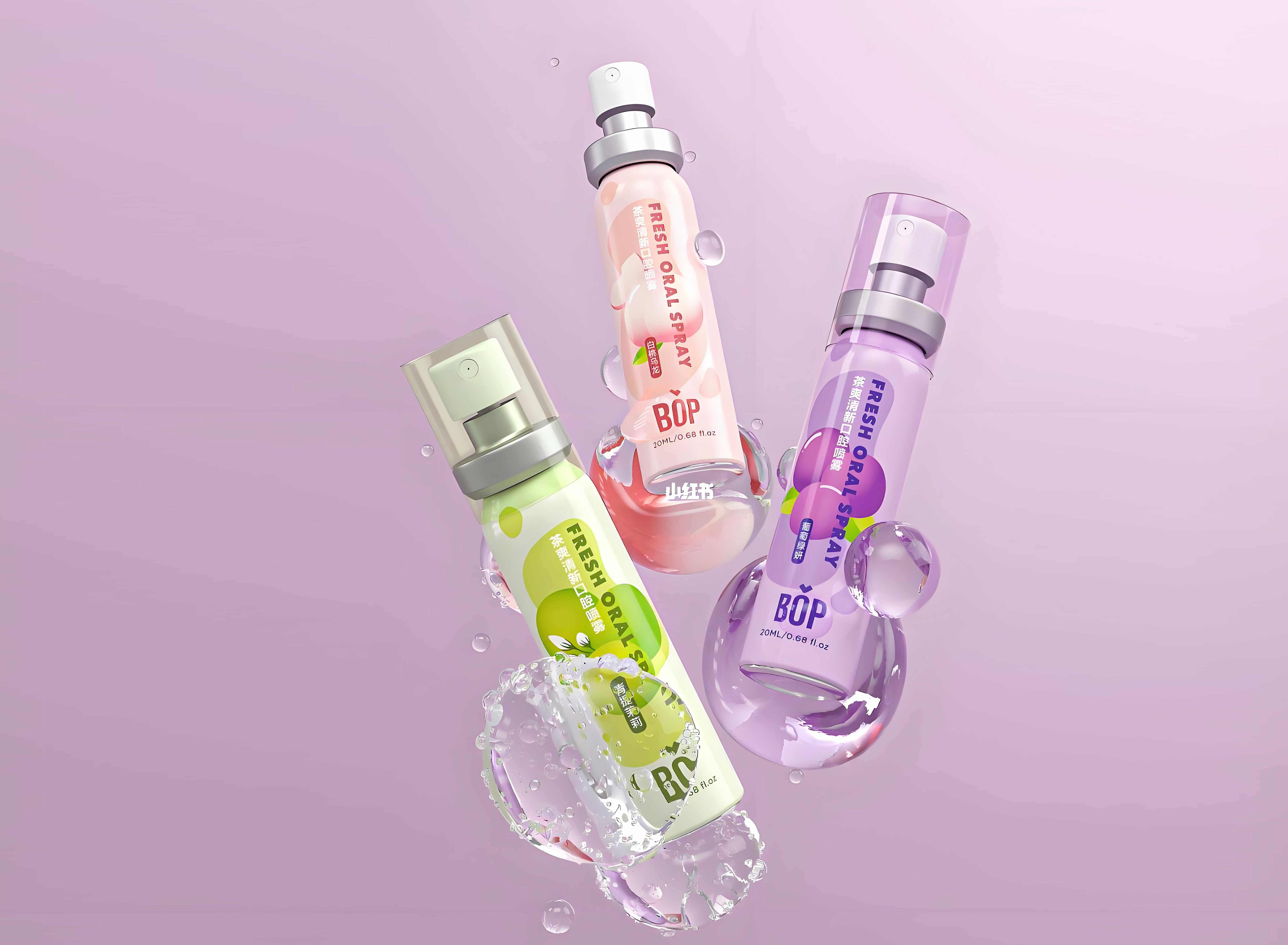 BOP波普专研茶爽清新口腔喷雾