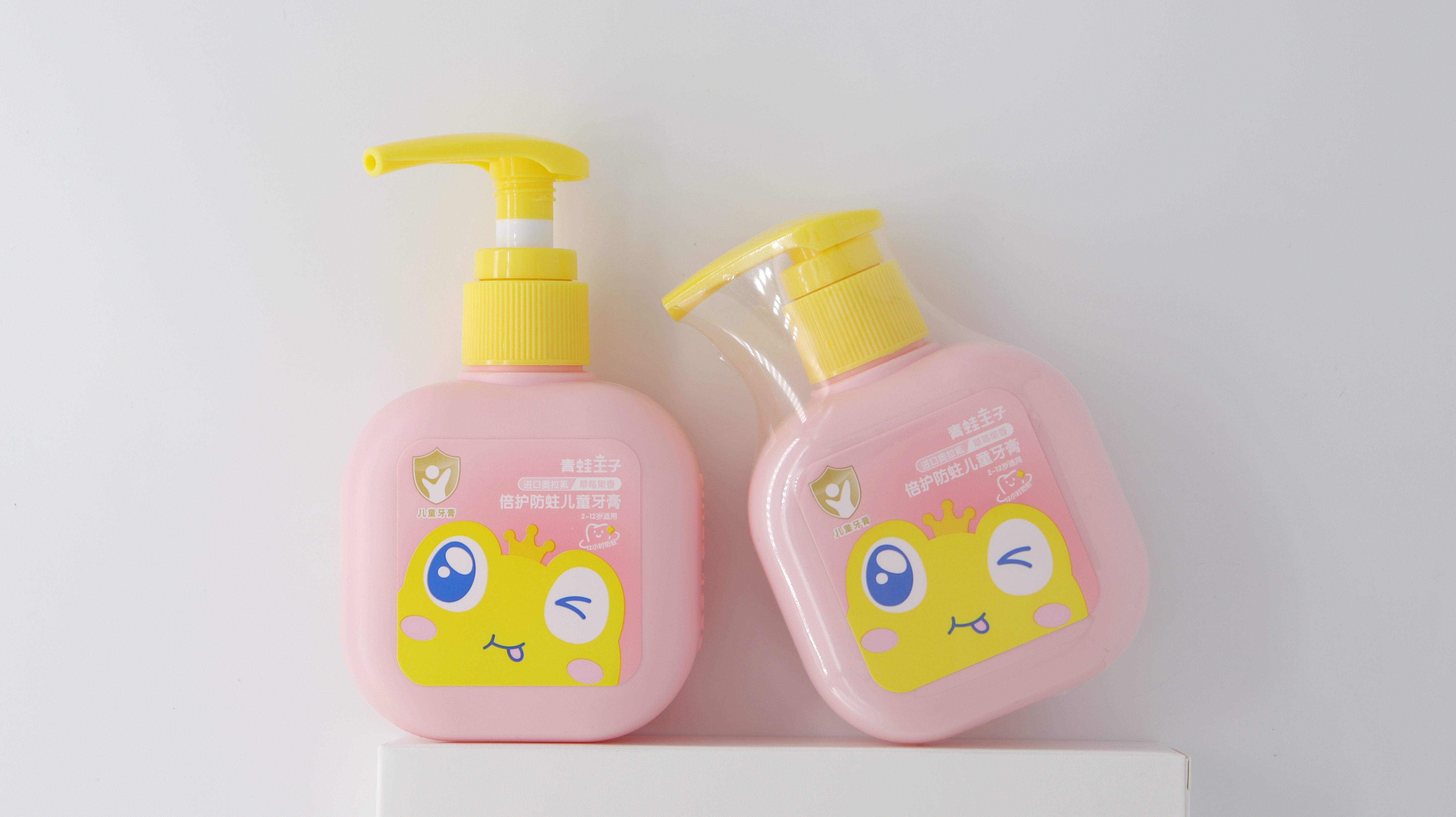 青蛙王子倍护防蛀儿童牙膏（草莓果香）