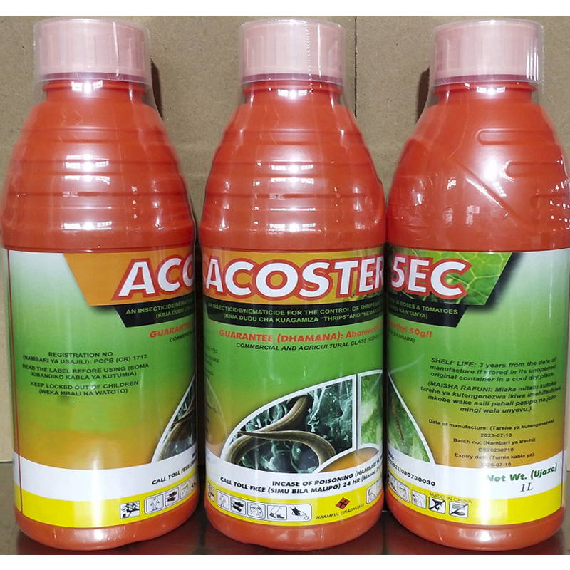 Abamectin 1.8 %EC, 5%EC