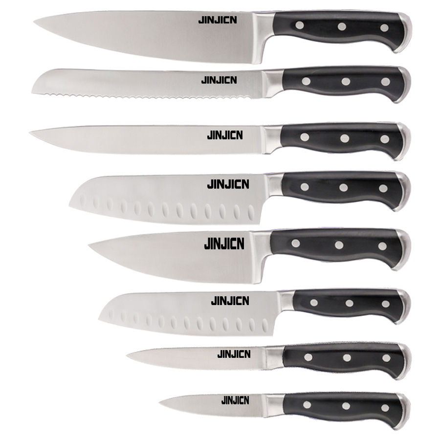 ABS Handle   Forged Knives Set